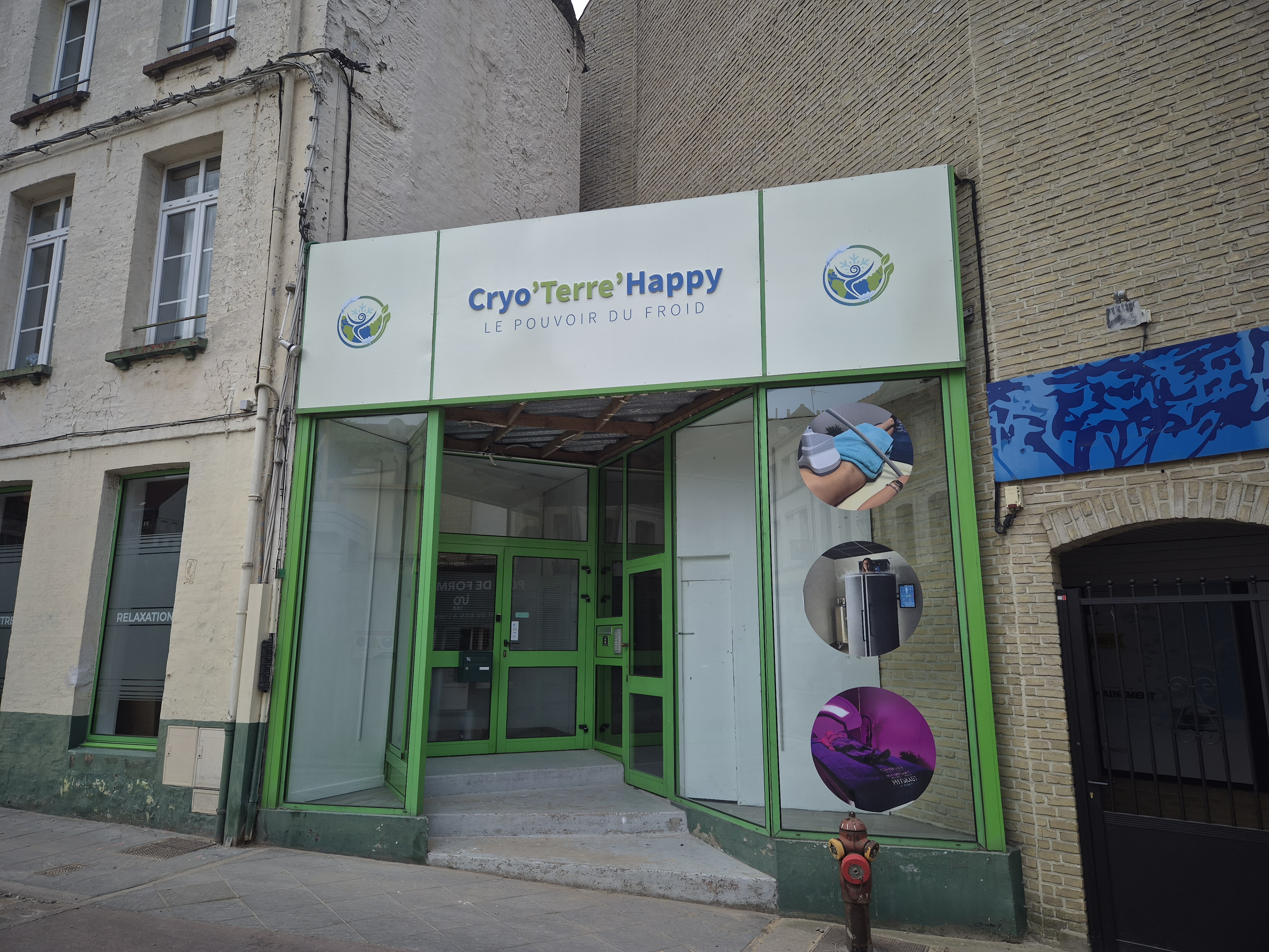 Devanture Cryo'Terre'Happy